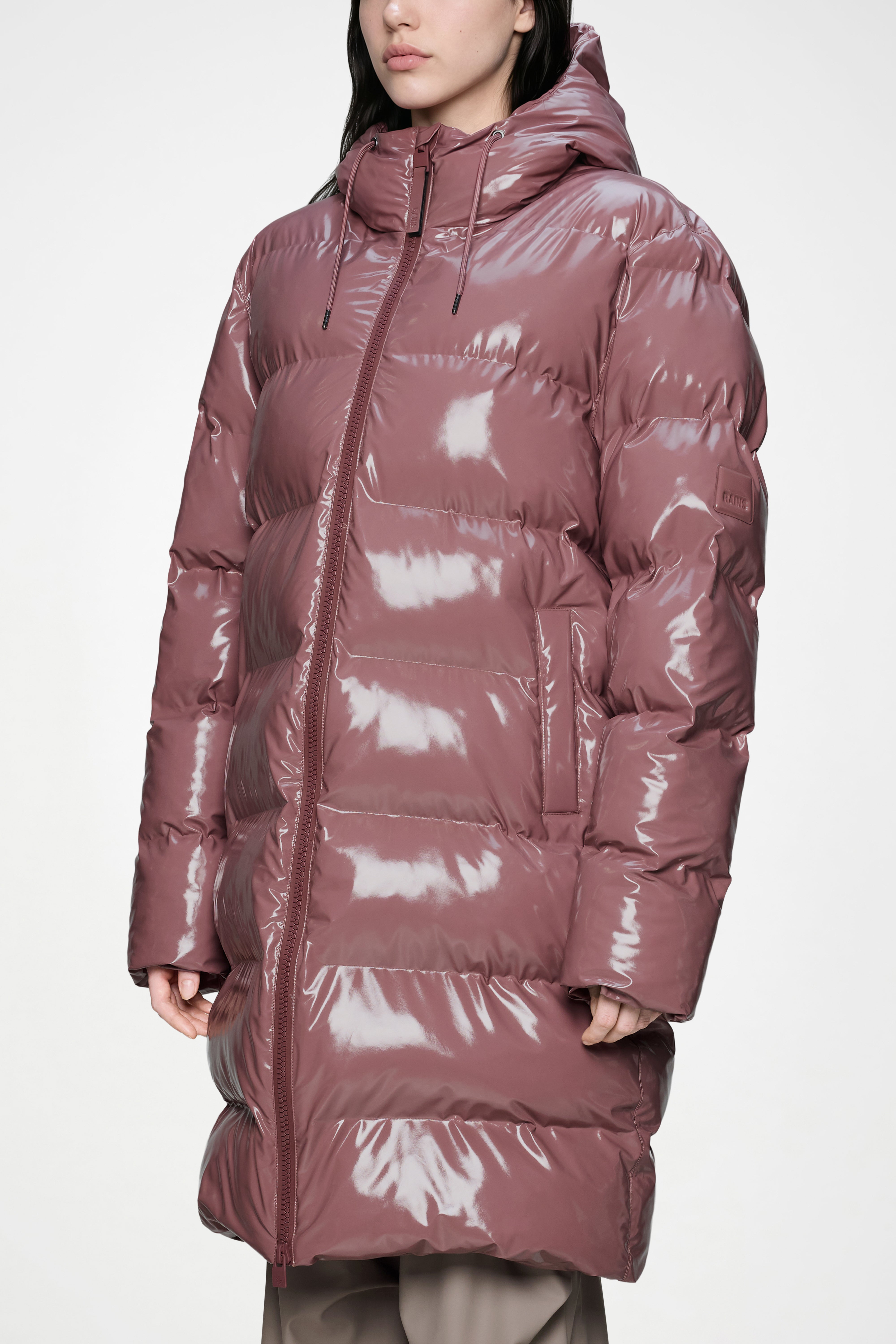 RAINS Alta Longer Puffer Jacket Tempt Jacket