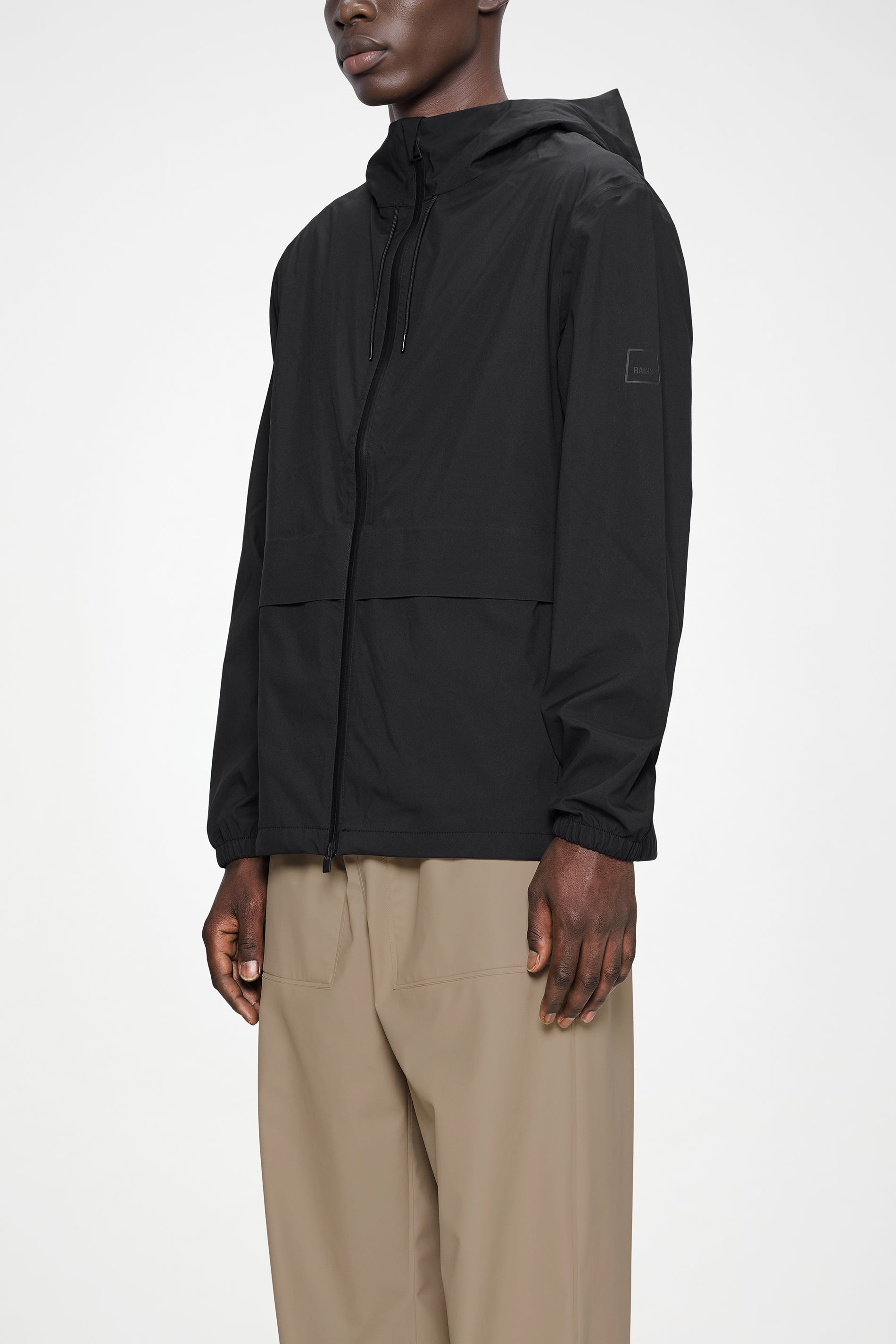 RAINS Suva Hardshell Pocket Jacket Black Jacket