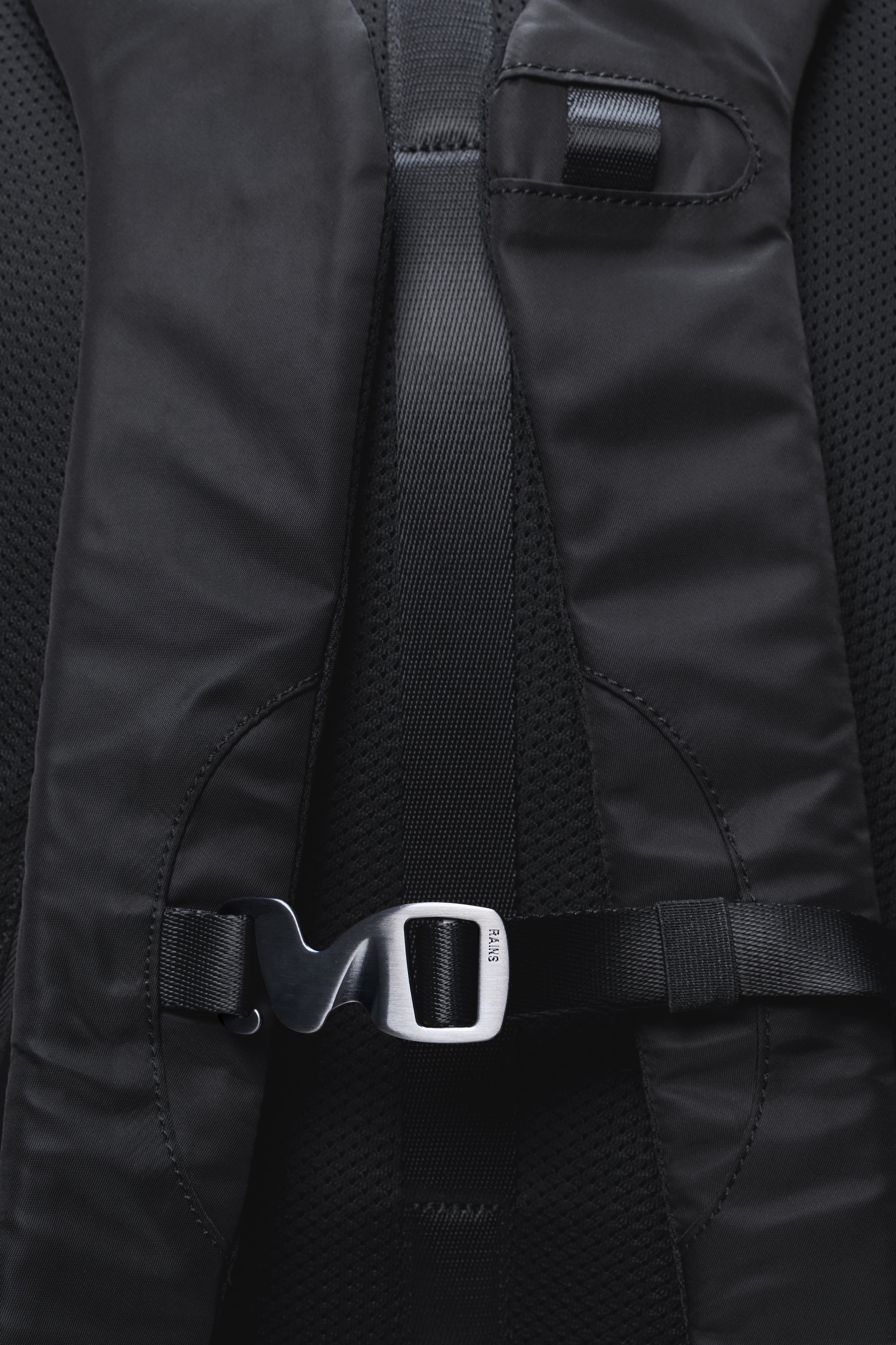 RAINS Delphi Backpack Black 30L H28.50 x D14 x W47.50 cm Backpack
