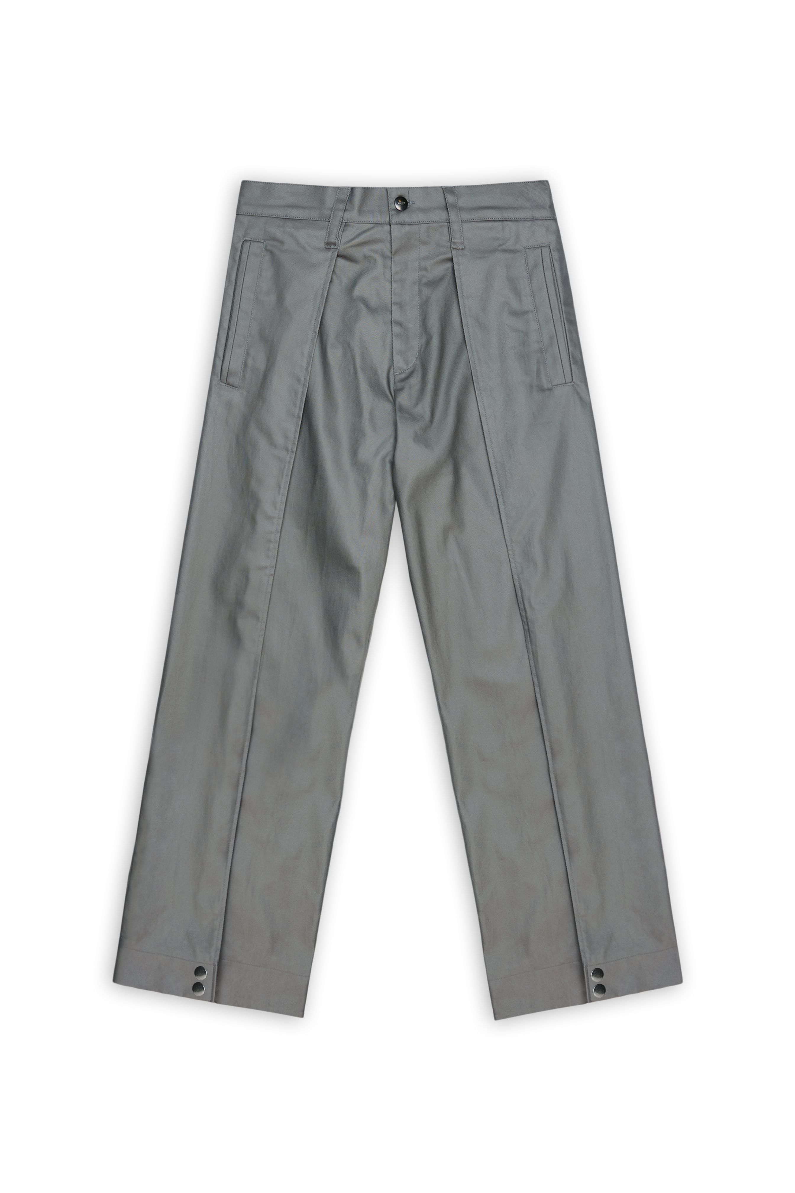 RAINS Heavy Woven Pants Wide Asphalt Pants