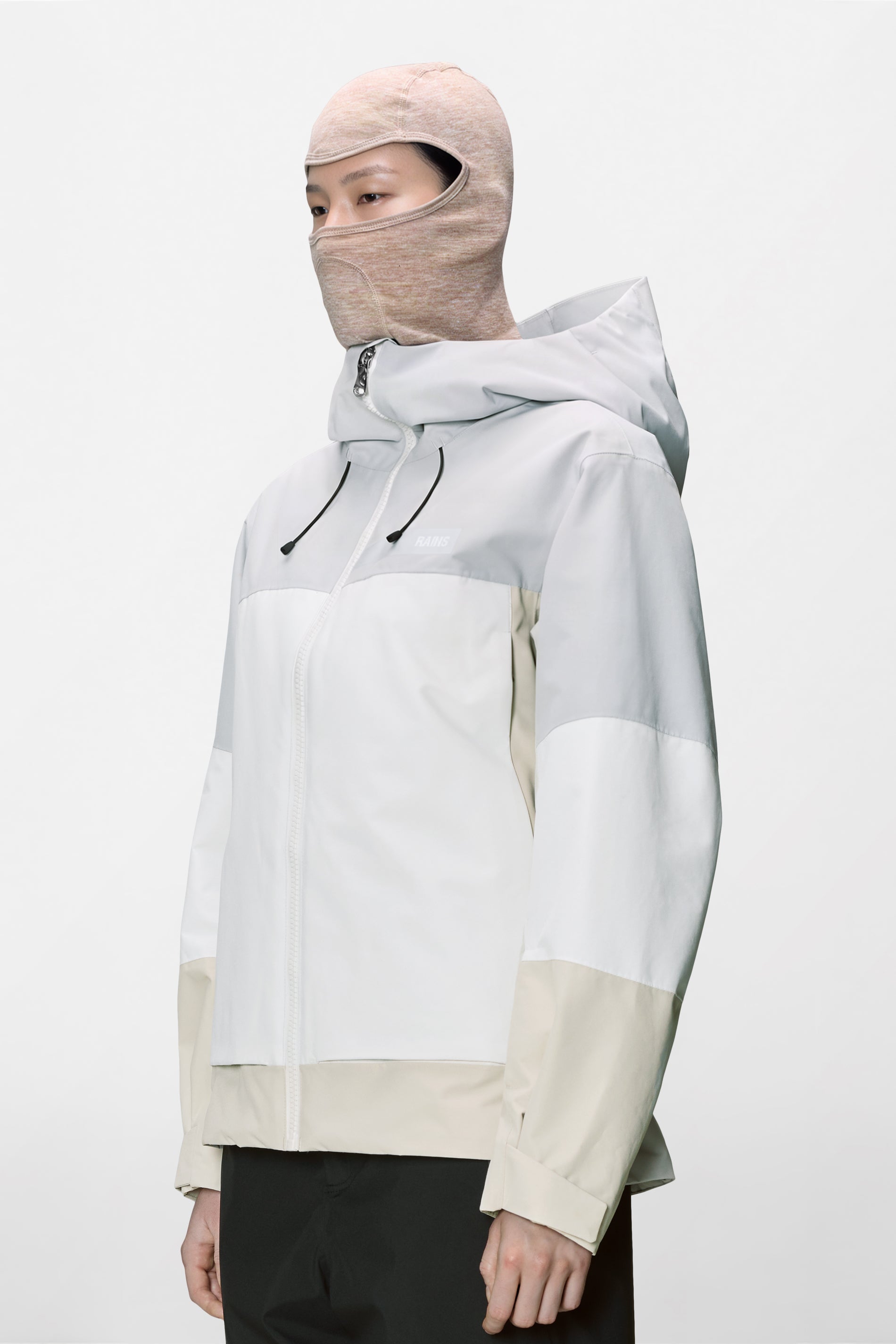 RAINS Niseko Balaclava Beige Headwear