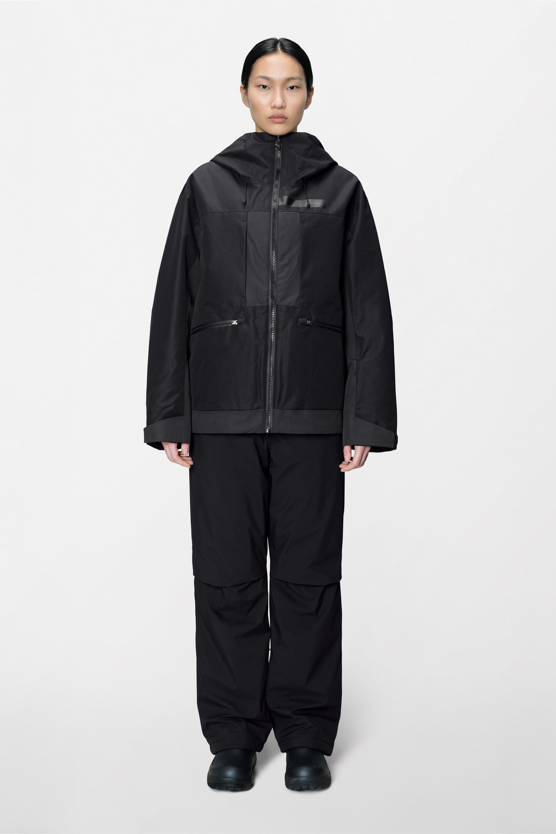 RAINS Niseko Ski Jacket Black Onyx Jacket