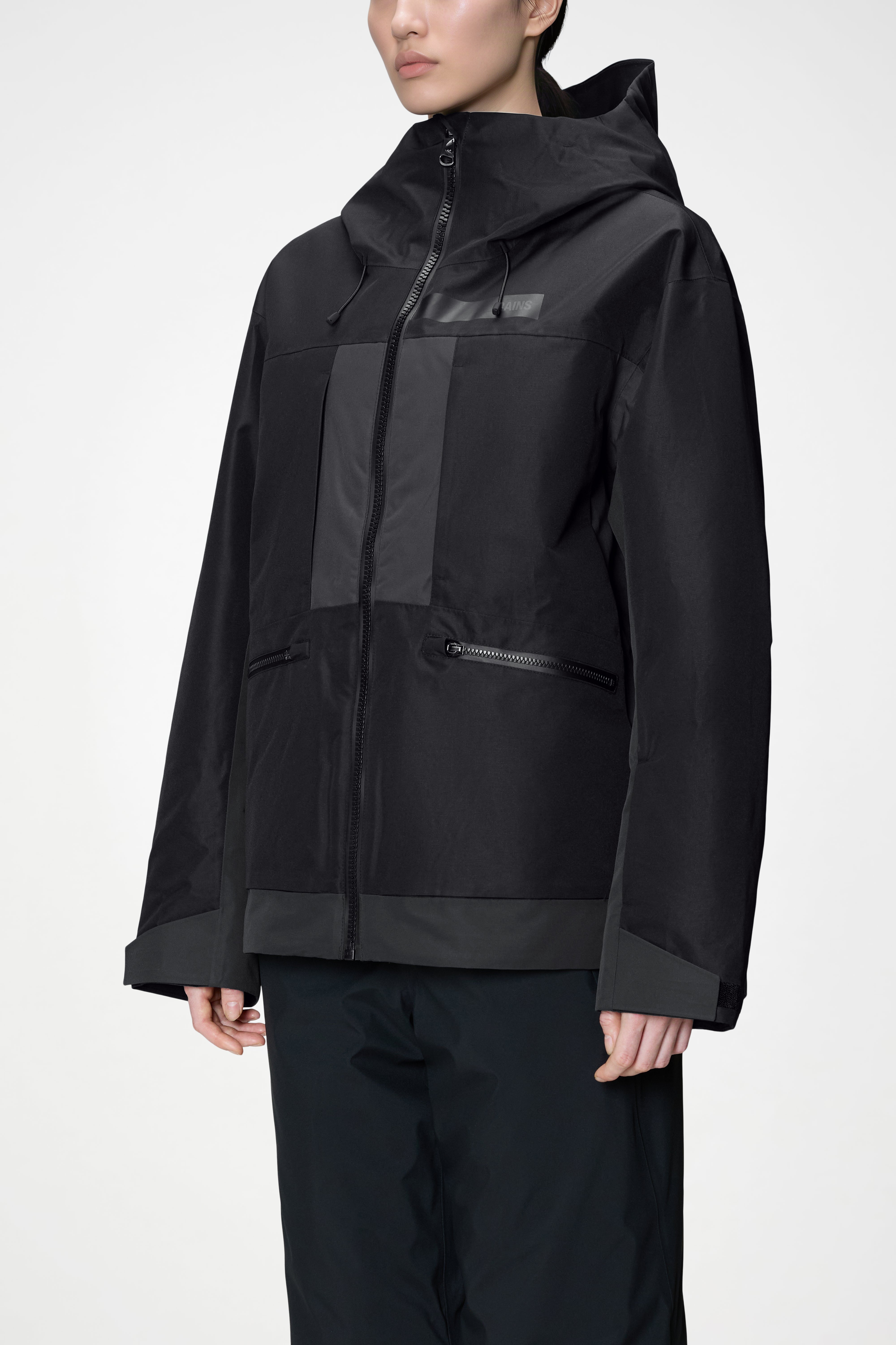 RAINS Niseko Ski Jacket Black Onyx Jacket