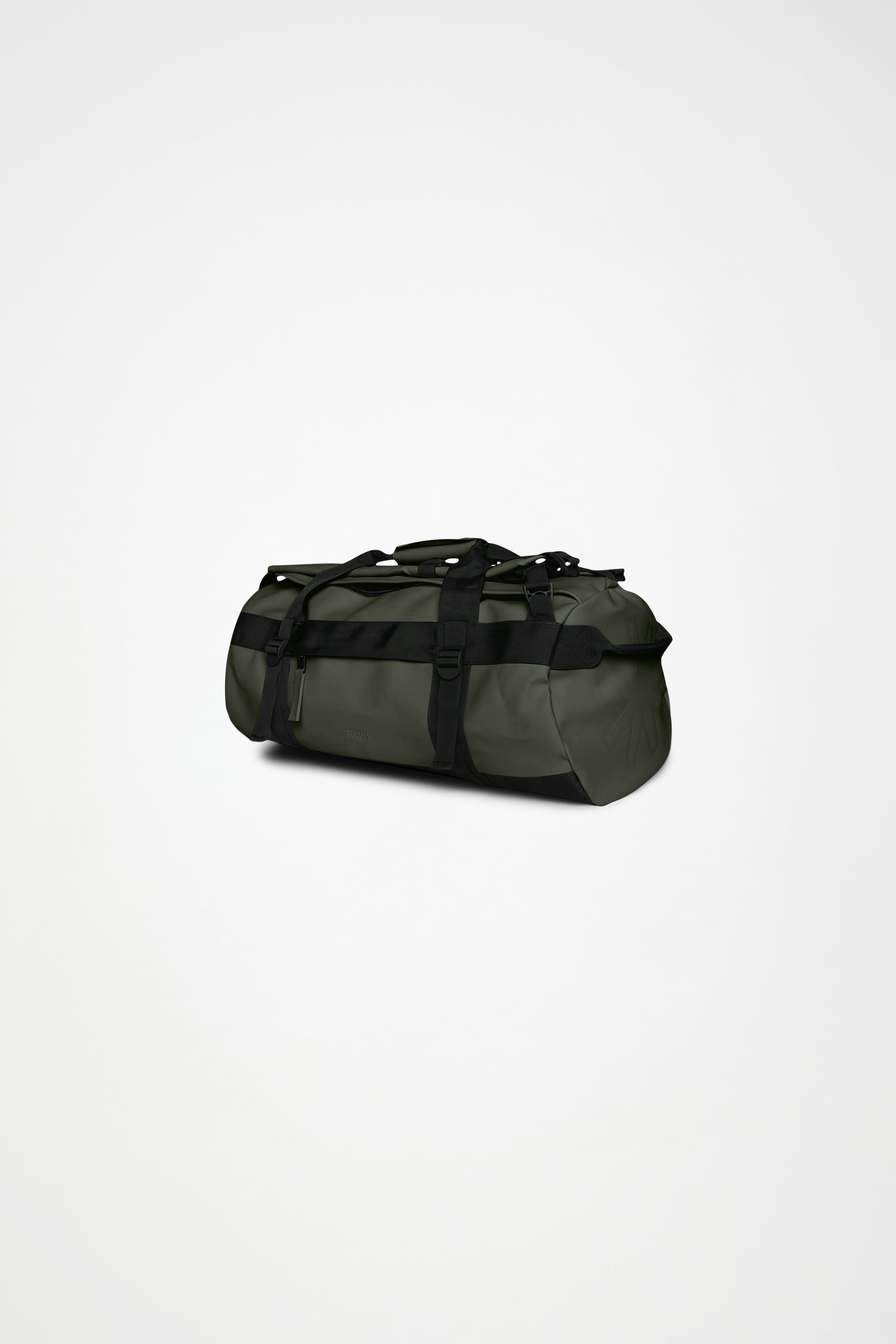 RAINS Texel Duffel Bag Small Green 43L H28 x D28 x W55 cm Duffel